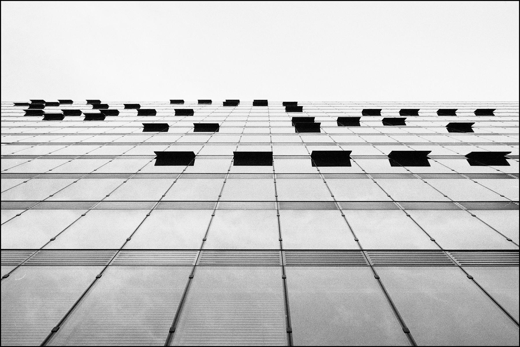 windows of a building